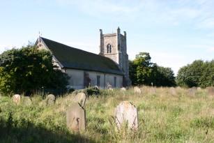 photo of St Mary's Church burial ground